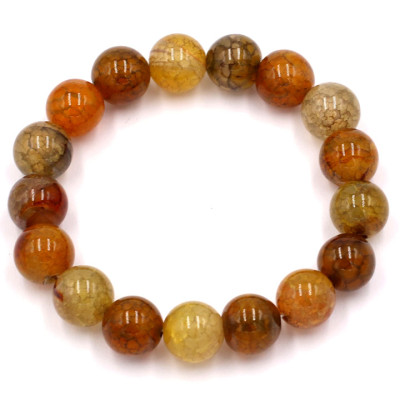 Vòng đeo tay đá vân rồng 12 ly 17 hạt