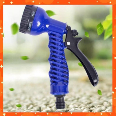 Bộ vòi tưới cây,rửa xe tăng áp lực nước 15m(cút đồng nối nhựa đen 713-2) 206843