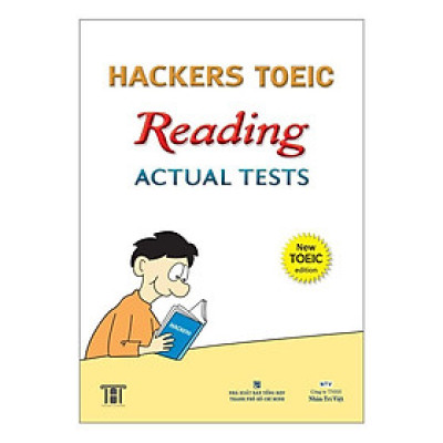 Sách - Hackers Toeic Reading Actual Tests - Nhân Trí Việt