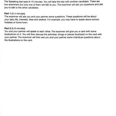 A2 Key For Schools 1 For The Revised 2020 Exam Student