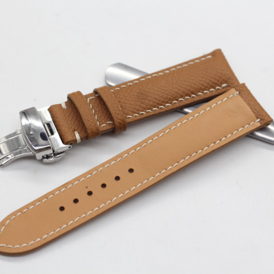 DÂY DA EPSOM THẬT ĐƯỢC HOÀN THIỆN THỦ CÔNG HÀNG CHÍNH HÃNG SONGHAN LEATHER, DÂY ĐỒNG HỒ DA CAO CẤP SANG TRỌNG HỢP THỜI TRANG, PHÙ HỢP VỚI CÁC DÒNG ĐỒNG HỒ CÓ SIZE  24mm 22mm 21mm 20mm 19mm 18mm 16mm BH 6 THÁNG WSEP-02