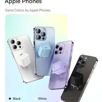 Cốc Sạc Nhanh Cho IPhone 20W Baseus GaN5 Fast Charger - Công Nghệ Power Delivery 3.0 QC 3.0 - Tích Hợp Chip Thông Minh - Công Nghệ Kiểm Soát Nhiệt Độ BCT - Hàng Chính Hãng