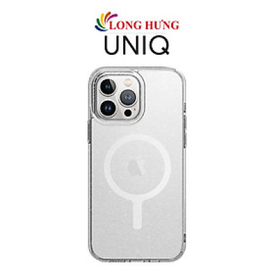 Ốp lưng chống sốc hỗ trợ sạc không dây Uniq Hybrid Compatible LifePro Xtreme dành cho iPhone 15 Pro Max - Hàng chính hãng