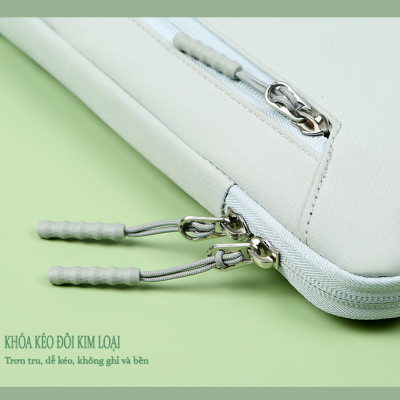 Túi Chống Sốc Laptop Cao Cấp Teement , Lót Trong Dày, Chống Xước, Chống Thấm Nước, Công Nghệ Giảm Chấn Bảo Vệ Laptop, Chống Va Đập Máy Tính An Toàn Hiệu Quả, Dành Cho Laptop ,13,14,15,15.6inch - Hàng Chính Hãng