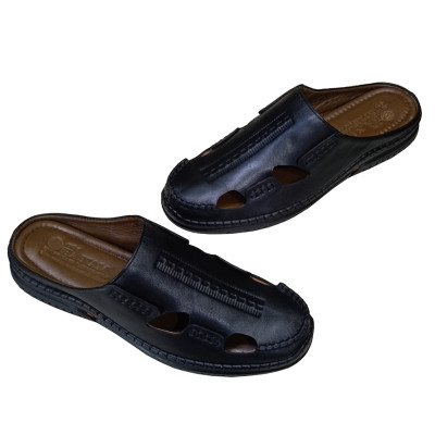 Dép Bít Mũi Nam HÀ NAM Da Bò Thật Cao Cấp GSB20109