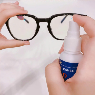 Nước xịt rửa mắt kính chuyên dụng 50ml TẶNG KHĂN LAU