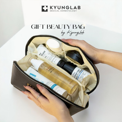 Túi đựng mỹ phẩm Kyunglab - Chất liệu da PU siêu bền