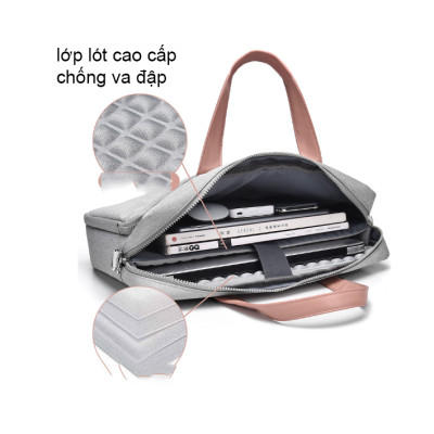 Túi xách túi chống sốc cho laptop 14,1 và 15,6 inh và 16.1 inh cao cấp phong cách mới
