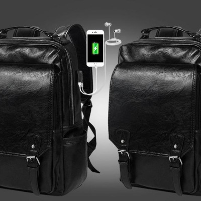 Ba lô da nam công suất lớn phong cách châu âu