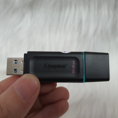 USB 64GB Kingston chuẩn USB 3.2 - USB dung lượng 64GB tốc độ cao 3.2 - Hàng chính hãng