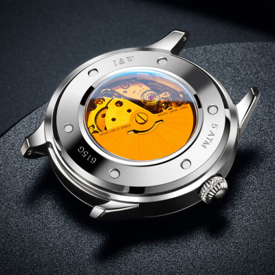 Đồng Hồ Nam I&W Carnival 615G2 Chính Hãng Full Box Chống Nước Kính Chống Xước Dây Thép Cao Cấp BH 24T (Máy Cơ Tự Động)