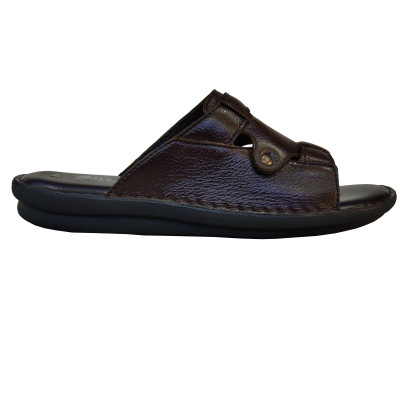 Dép Nam Quai Ngang HÀ NAM Da Bò Thật Cao Cấp DNA2114