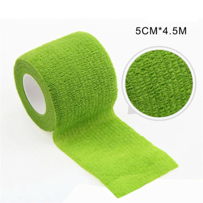 COMBO 2 CUỘN Băng Keo Thể Thao Tự Dính Đá Bóng Cuốn Cổ Chân Cổ Tay Cao Su Non Vải Chống Chấn Thương - Giao Màu Ngẫu Nhiên