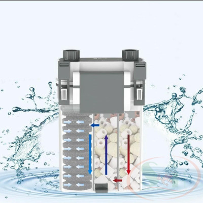 Lọc treo Xiaoli Sunsun XBL 300, 400, 500, 600 kèm hút váng lọc bể cá thủy sinh