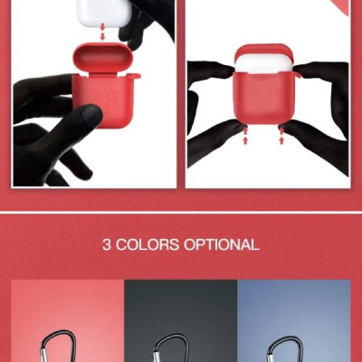 Ugreen UG50892LP170TK Màu Đỏ Hộp bảo vệ Silicone cho Airpods - HÀNG CHÍNH HÃNG