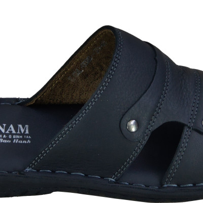 Dép bít mũi nam da bò thật HÀ NAM cao cấp GSB2043