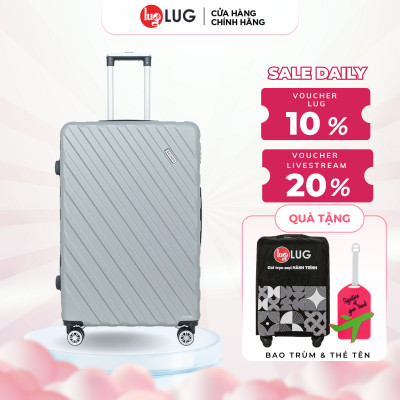 Vali Du Lịch LUG SATACO S20/S24/S28 MD24185 Nhựa ABS Hạn Chế Trầy Xước, Khóa Số Bảo Mật An Toàn