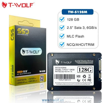 Ổ cứng SSD T-WOLF 128GB/256G/512G Sata3 2.5" - Hàng chính hãng
