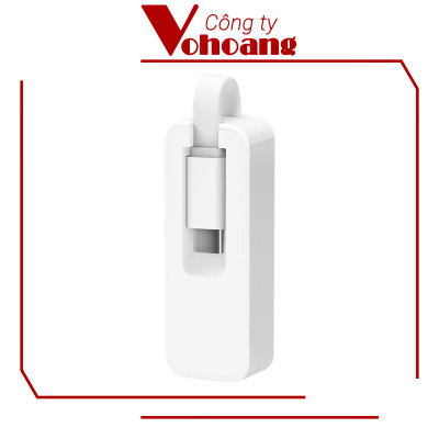 Bộ Chuyển Đổi Mạng USB Type-C Sang Ethernet TP-Link UE300C Tốc Độ 100/1000 Mbps - Hàng Chính Hãng