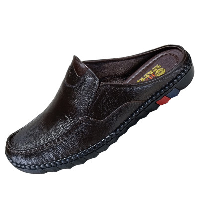 Giày Sục Nam HA NAM Da Bò Thật Cao Cấp GSB20173