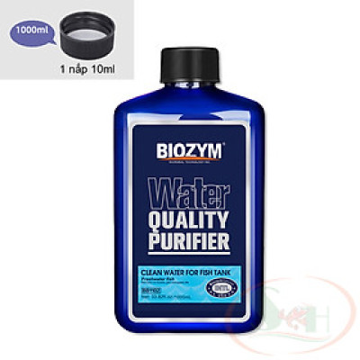 Làm trong nước Biozym Water Quality Purifier khử đục màu nước bể cá tép thủy sinh