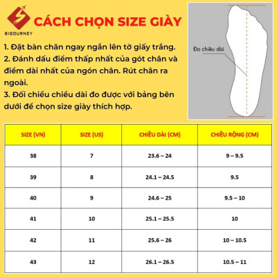 Giày Sneaker da bò màu trắng SIGOURNEY giày thể thao nam TT-001 bảo hành 18 tháng