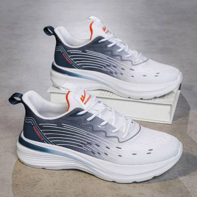 Giày thể thao nam đế êm nhẹ, thoáng khí đế cao su đúc, chống trơn trượt hạn chế mòn – BEE GEE - GNA2034