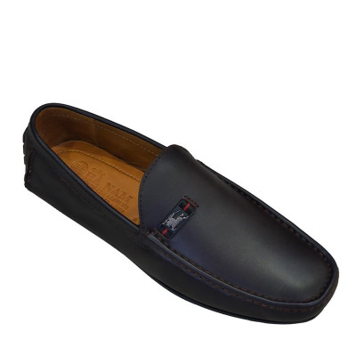 Giày Mọi Nam Da Đế Âm Bò Thật TiTi ĐÔ Cao Cấp GM2064d