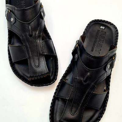  Dép nam quai rọ da bò 100% cao cấp nhập khẩu, hàng rất chất lượng, da bò êm, đẹp, đính khuy cách điệu, chi tiết sắc sảo