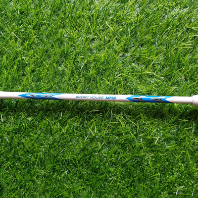 Vợt cầu lông SPORTHOUSE MH2 Khung Carbon 46T Màu Trắng Xanh