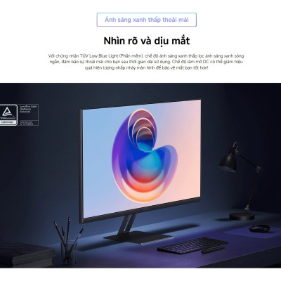 Màn Hình Máy Tính Xiaomi 2K Monitor A27Qi EU 27inch / LCD IPS / 100Hz / 2K / 6ms - Hàng Chính Hãng