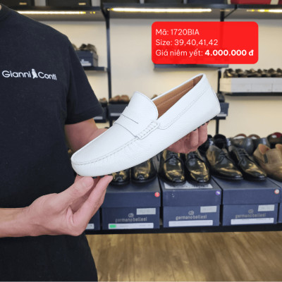 Giày Da Nam Italy - 1720BIA
