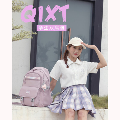Balo học sinh trung học cho bé gái phong cách Hàn Quốc dày dặn chống tấm nước – HS1026