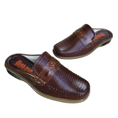 Dép Bít Mũi Nam HÀ NAM Da Bò Thật Cao Cấp GGSB20162