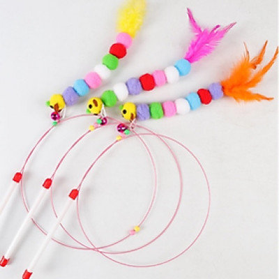 Đồ Chơi Cần Câu Cho Mèo Nhiều Mẫu