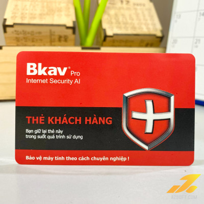 Phần mềm diệt virus BKAV Pro AI: sử dụng cho 1 Thiết bị/năm - Hàng chính hãng
