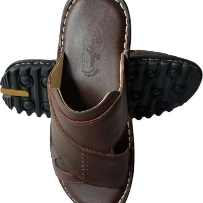 Dép Nam Da Bò BIGGBEN Cao Cấp DN227