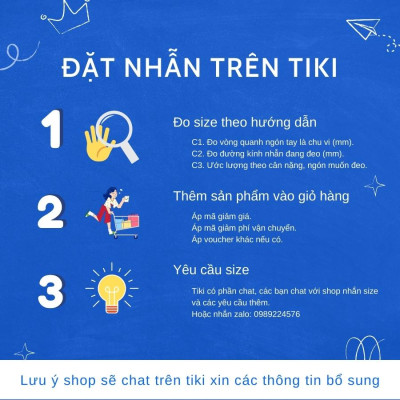Nhẫn Nam Bạc Ta Chữ Phúc BẠC HIỂU MINH NA616