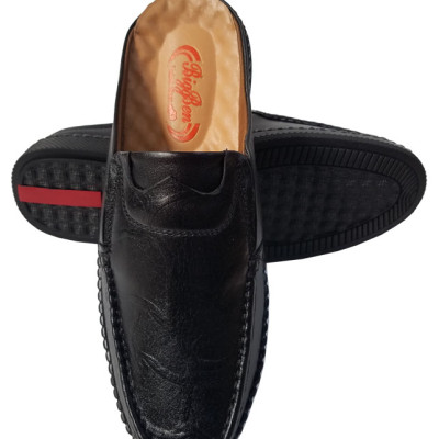 Dép Bít Mũi Nam Da Bò BIGGBEN Cao Cấp SB97