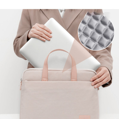Túi xách chống sốc laptop máy tính surface, túi công sở nam nữ đeo chéo cặp đựng laptop