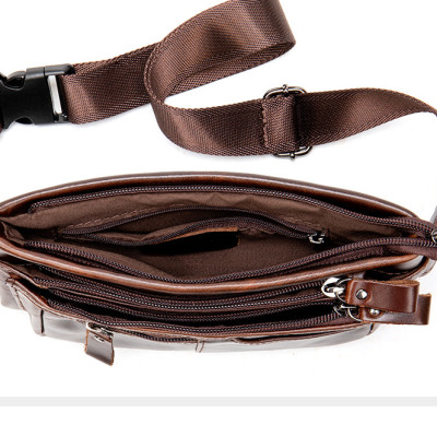 Túi đeo chéo nam DA BÒ THẬT – BEE GEE DCN9378