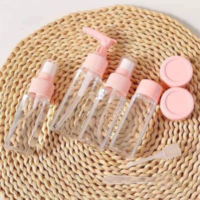 Set 3 tuýp chiết mỹ phẩm du lịch đựng dầu gội, sữa tắm, lotion, toner 60ML- Bộ chai lọ chiết mỹ phẩm tái sử dụng Phượt Dã Ngoại Đi Chơi Văn Phòng