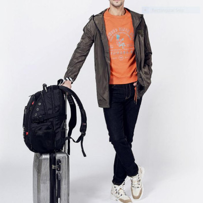 Ba lô du lịch thể thao nam công suất lớn phong cách châu âu hiện đại đã tích hợp công nghệ 4.0