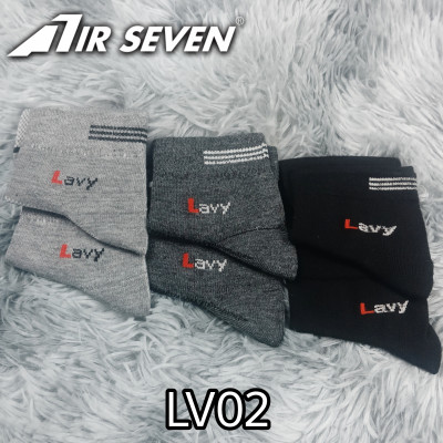 Tất nam cổ trung/ Vớ nam cổ trung màu Xám E7-VT002