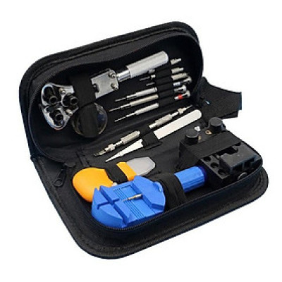 Bộ dụng cụ sửa chữa đồng hồ 13 món có kèm túi đựng - DMA store