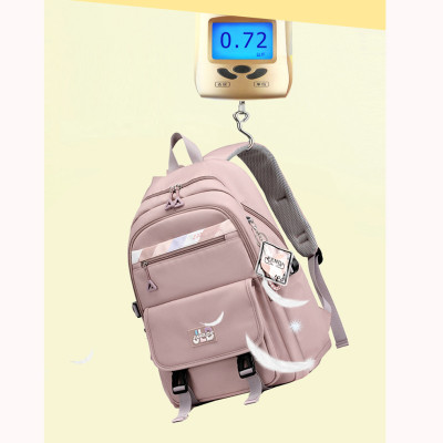 Balo học sinh trung học cho bé gái phong cách Hàn Quốc dày dặn chống tấm nước – HS1026