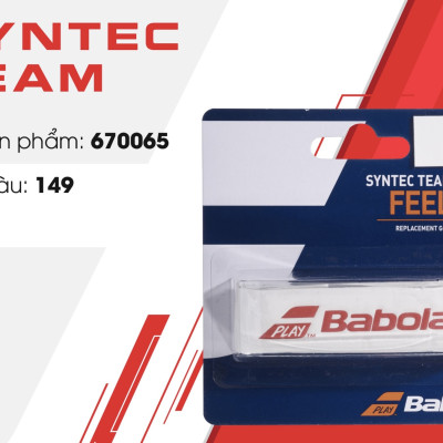 Babolat Syntec Pro - quấn cốt trắng/đen (670051)
