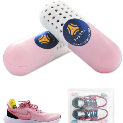 Hai viên khử mùi hôi giày và ngăn ngừa vi khuẩn gây ẩm mốc - buybox - BBPK64