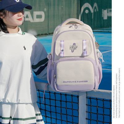 Balo đi học thời trang nữ phong cách nhật màu pastel kiểu dáng mới đựng laptop đi làm du lịch 9608