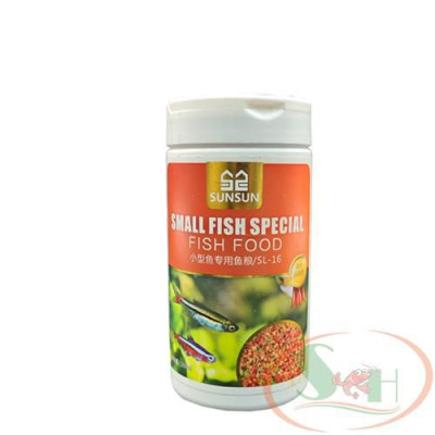 Thức ăn cá Sunsun Small Fish Special Food đạm dinh dưỡng cám tổng hợp cho cá cảnh